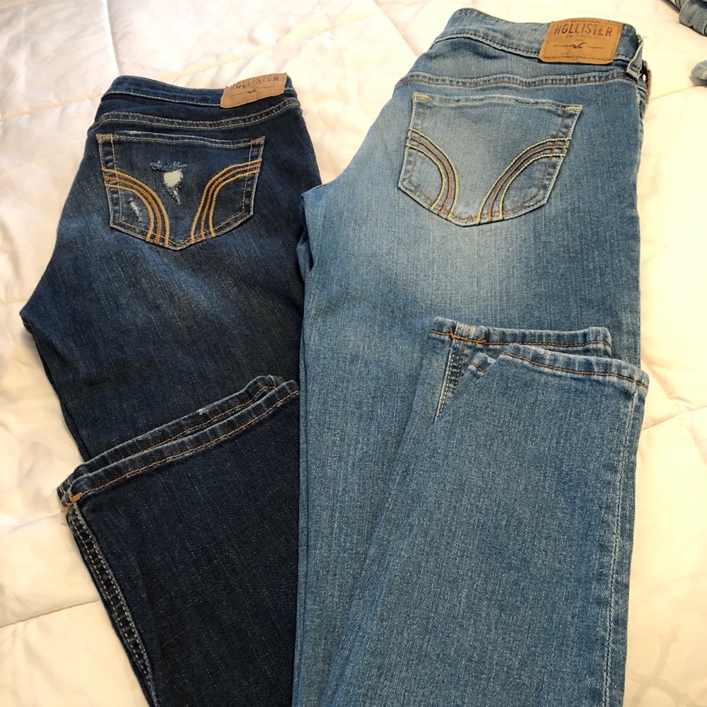 2 hollister jeans 👖 new no used🤗